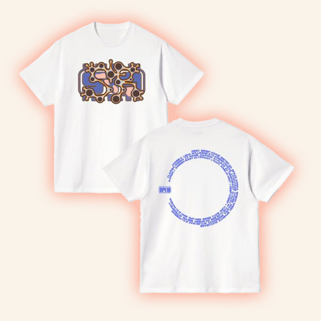Sustain Release Merch Year Nine White T-Shirt Gifts For Your Boyfriend