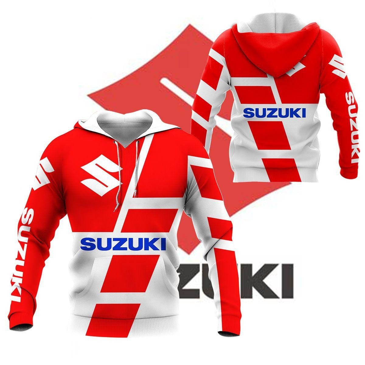 Suzuki Shirt Fan Gift 386 Version Unisex 3d Hoodie Zip Hoodie