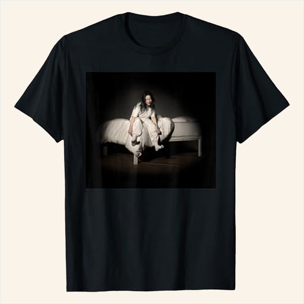 Sweet Dreams T-Shirt Billie Eilish Merch Cool Birthday Gifts For Music Lovers BFF Gifts