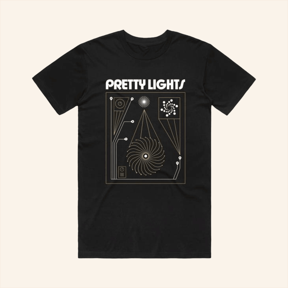 Swirl Science T-Shirt Pretty Lights Music Merch Birthday Gifts For Fans Gifts For Besties