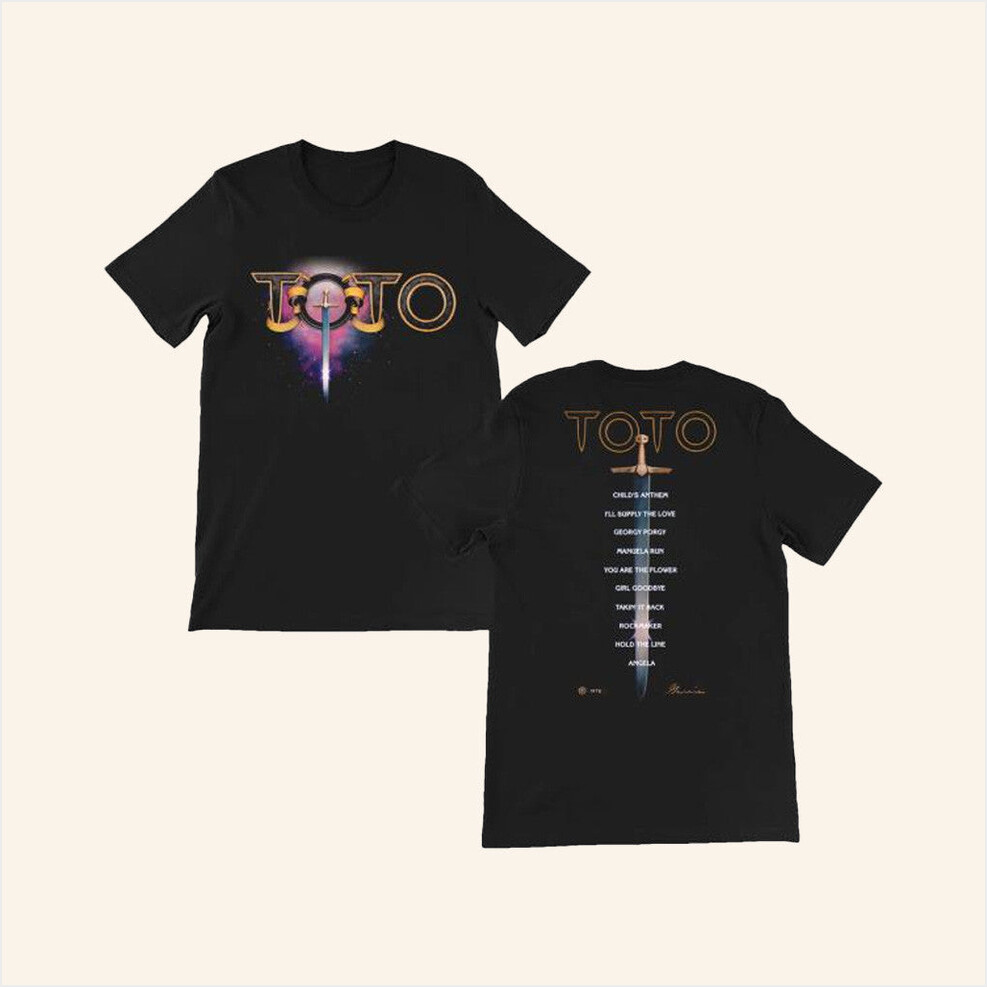 Sword Tracklist T-Shirt Toto Merch Gift Ideas For Husband Best Friend Birthday Gifts