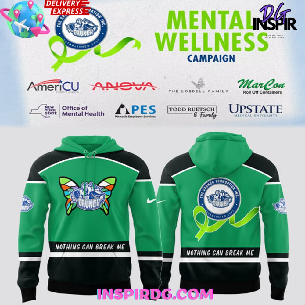 Syracuse Crunch Mental Wellness 2025 Hoodie