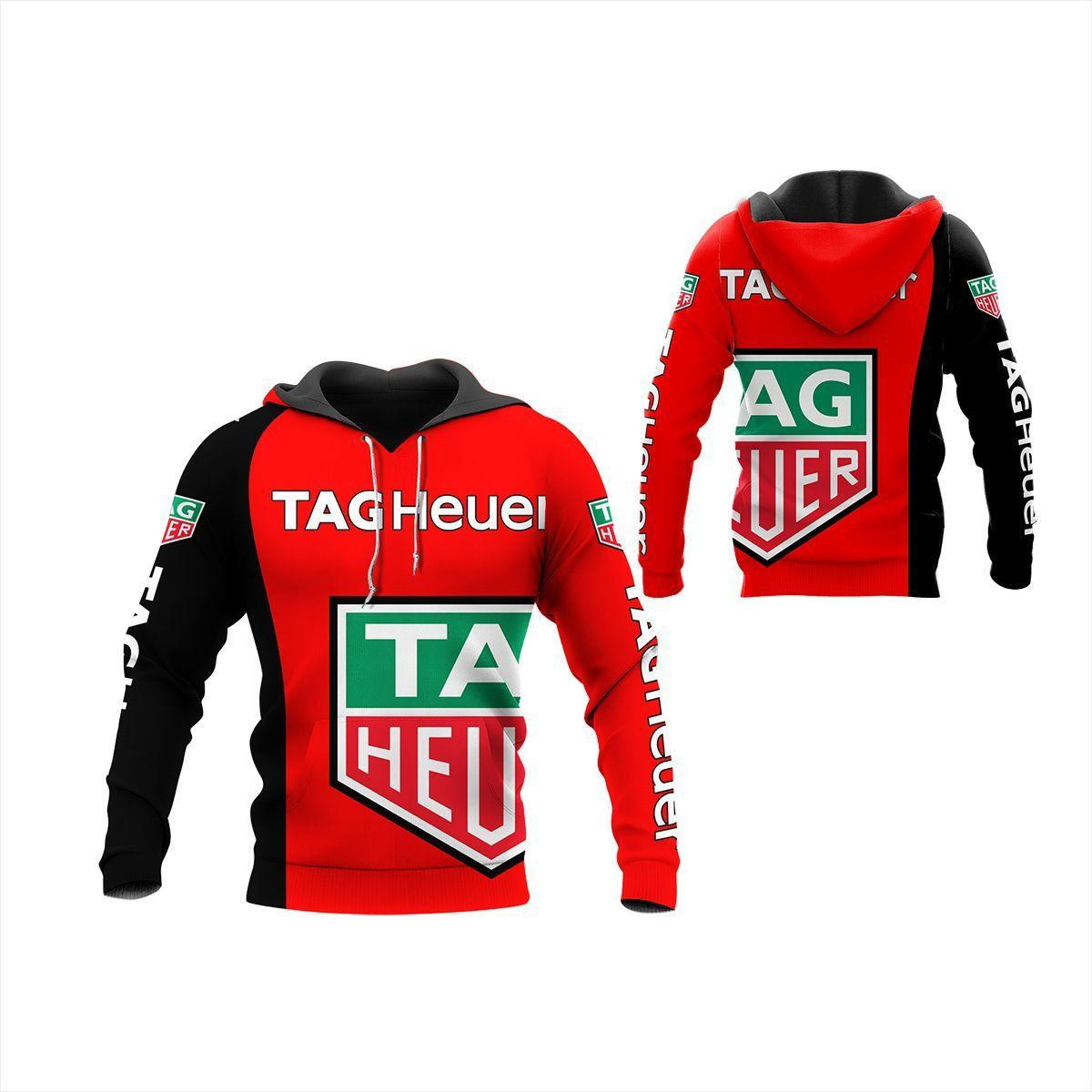 Tag Heuer Shirt Fan Gift 95 Version Unisex 3d Hoodie Zip Hoodie