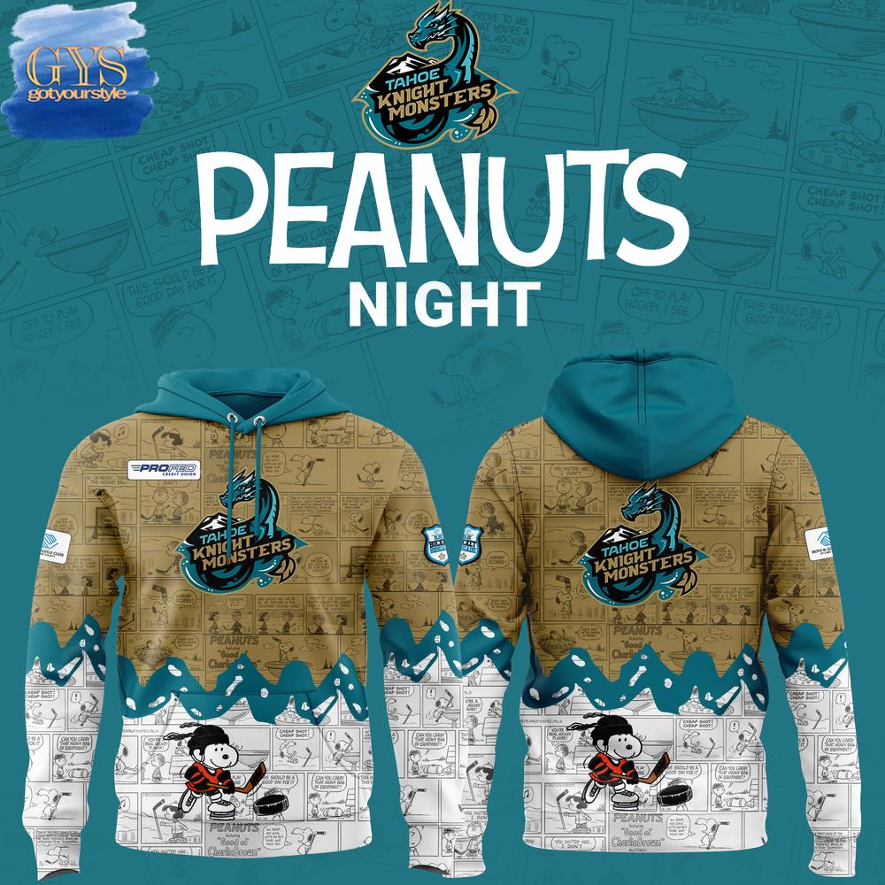 Tahoe Knight Monsters 75th Anniversary of Peanuts Hoodie