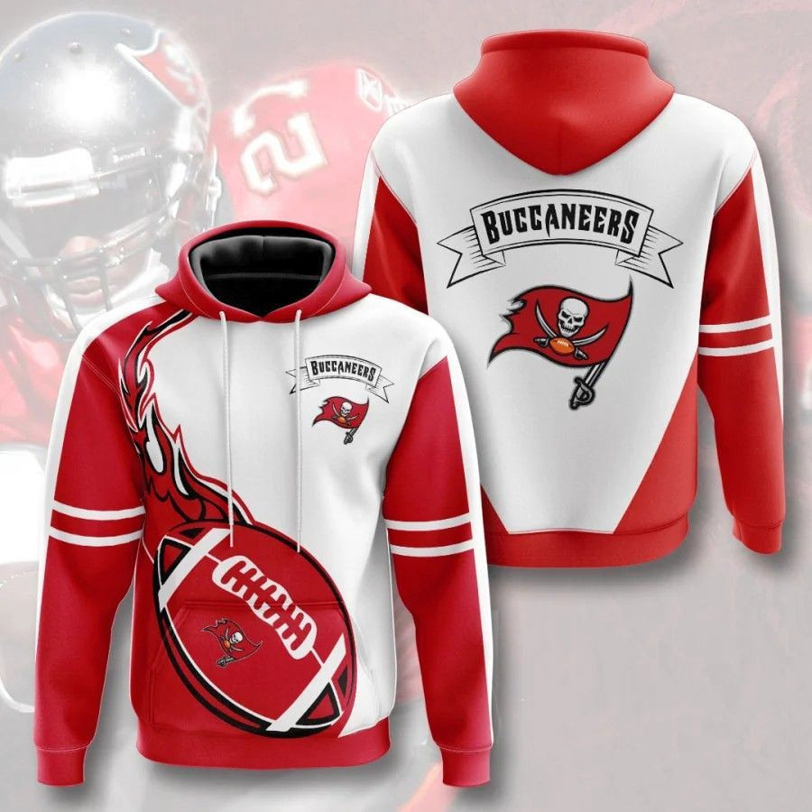 Tampa Bay Buccaneers Fire Ball Hoodie  Zip Hoodie Version 290
