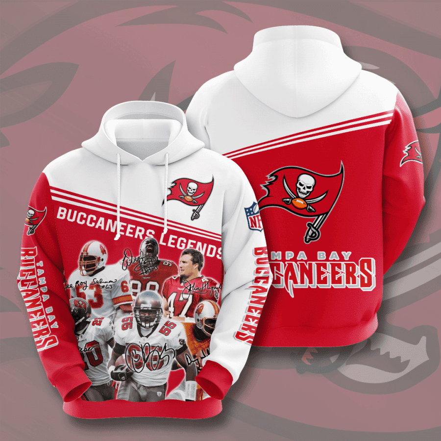 Tampa Bay Buccaneers Hoodie  Zip Hoodie Version 1807