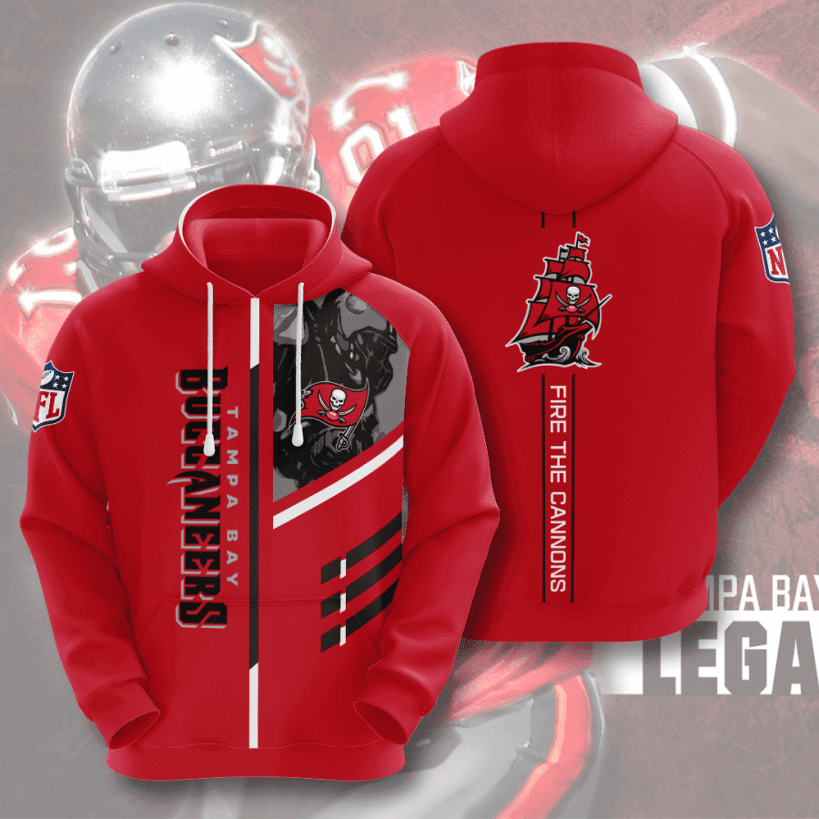 Tampa Bay Buccaneers Hoodie  Zip Hoodie Version 205