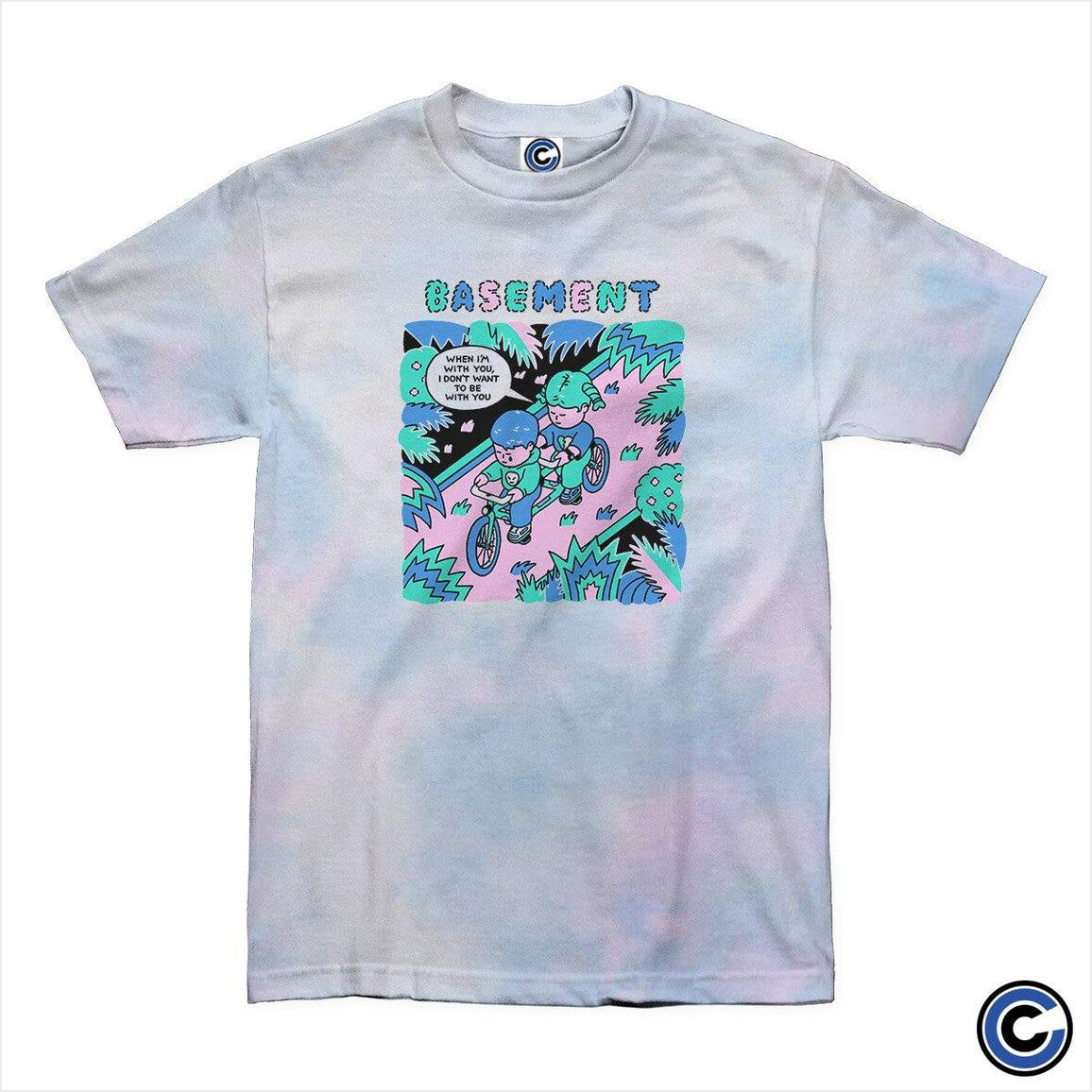 Tandem Bike Shirt Basement Merch Basement Shirt BFF Birthday Gifts Ideas Christmas Presents