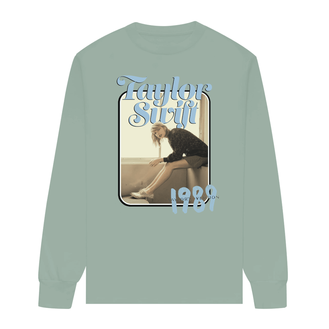 Taylor Swift Merch From The Vault Greene 1989 TaylorÃ¢â‚¬â„¢s Version Photo Long Sleeve Fan Gifts