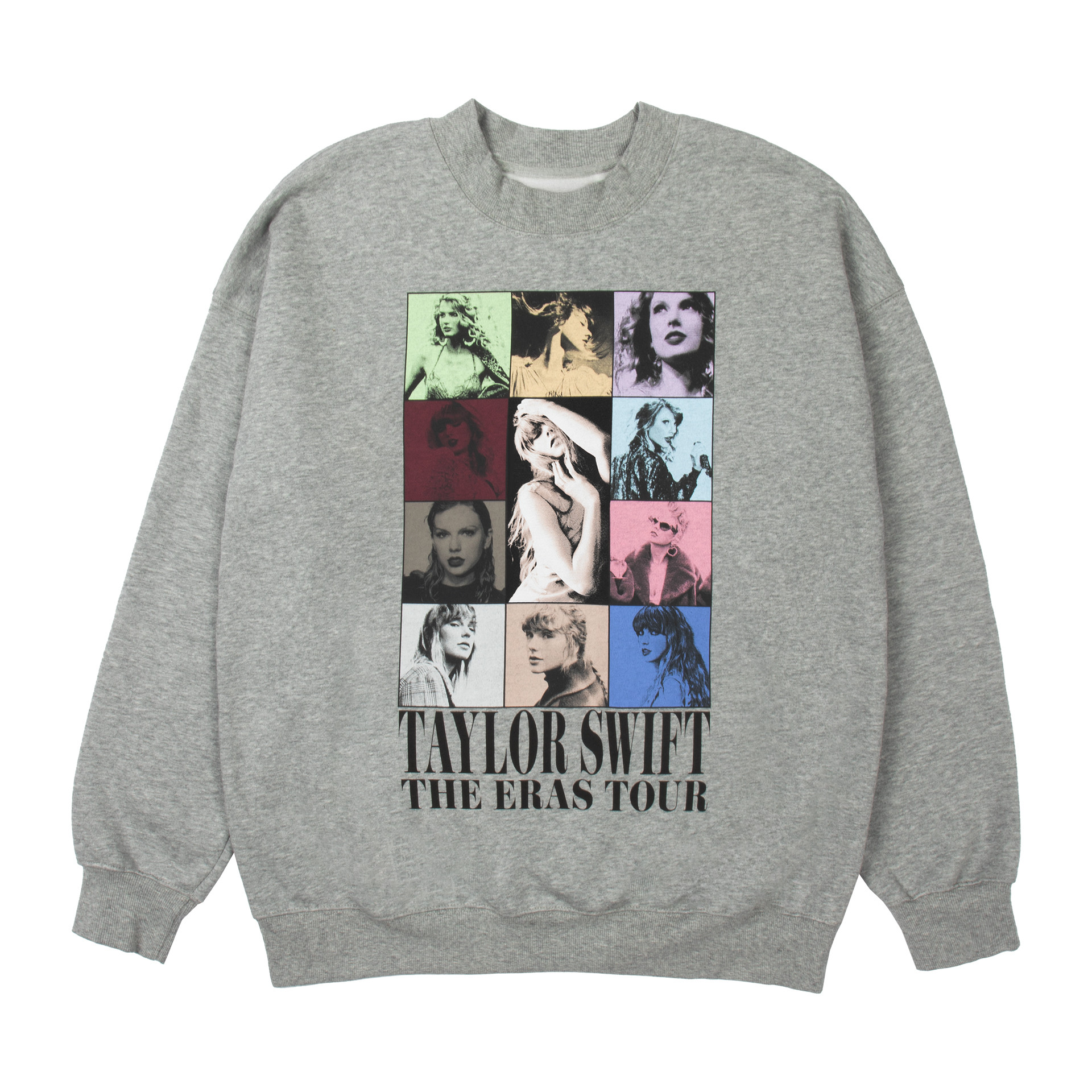 Taylor Swift Merch Sweatshirt Taylor Swift The Eras Tour II Gray Crewneck Swiftie Gifts