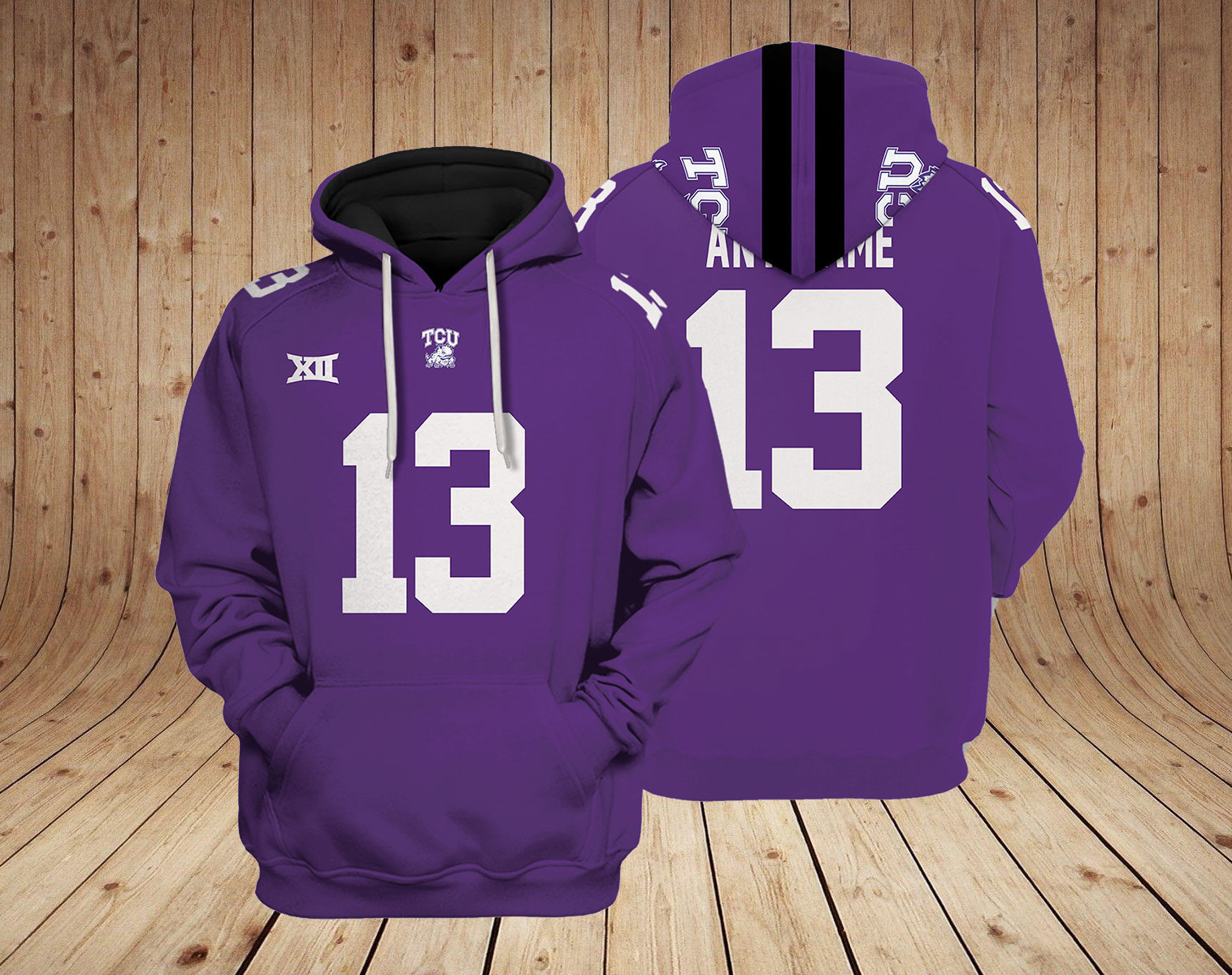 Tcu Horned Frogs NCAA Custom 3D Hoodie BL37086