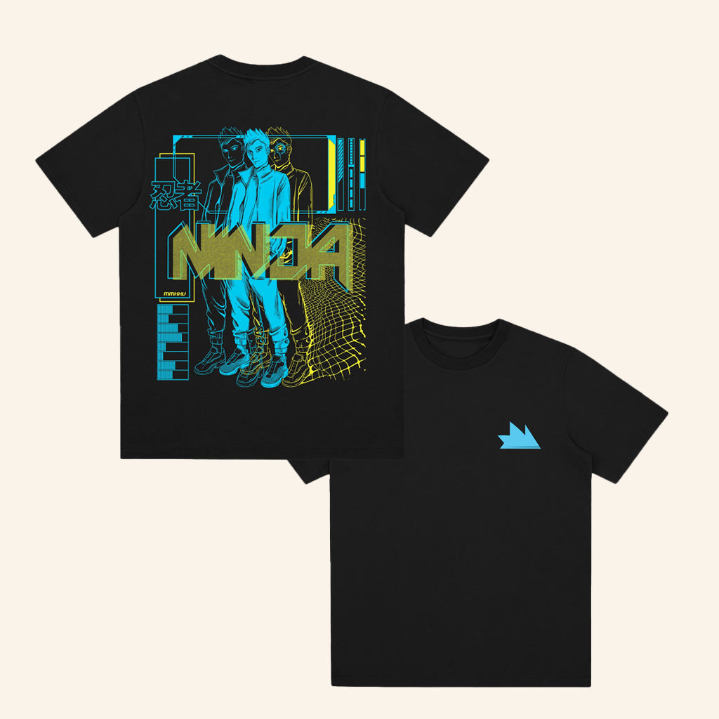 Team Ninja Merch Anime 25 Black T-Shirt Gift Ideas For Husband