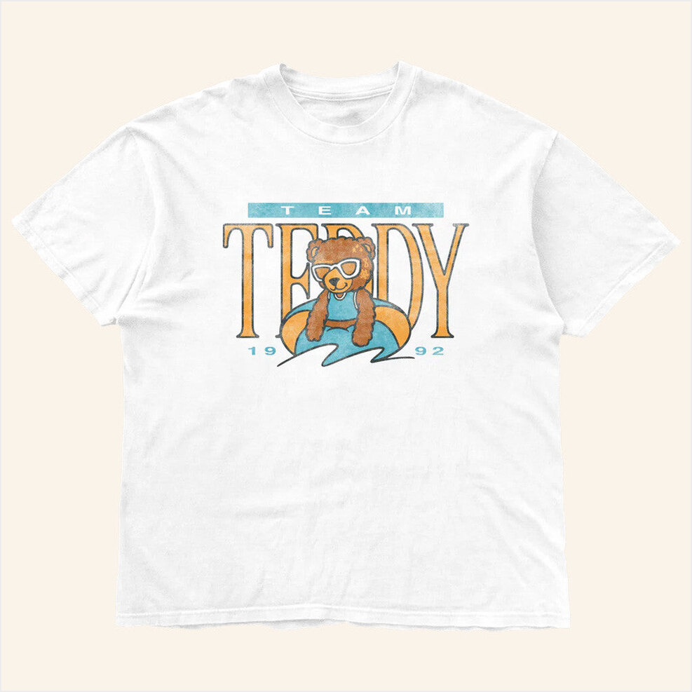 Team Teddy T-Shirt Teddy Swims Merch Best Friend Birthday Gifts Christmas Presents