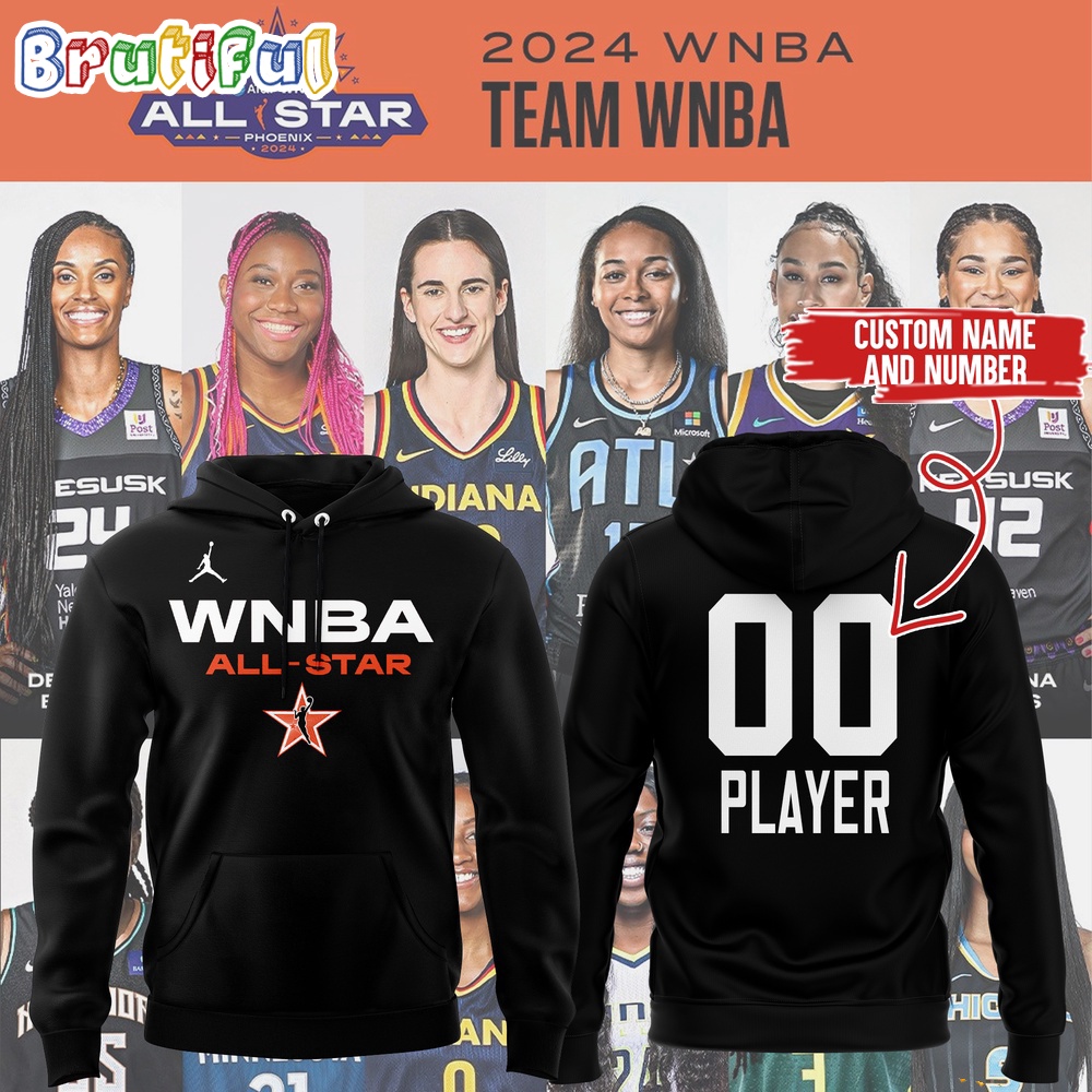 Team USA 2024 WNBA All Star Phoenix 3D Hoodie Shirt