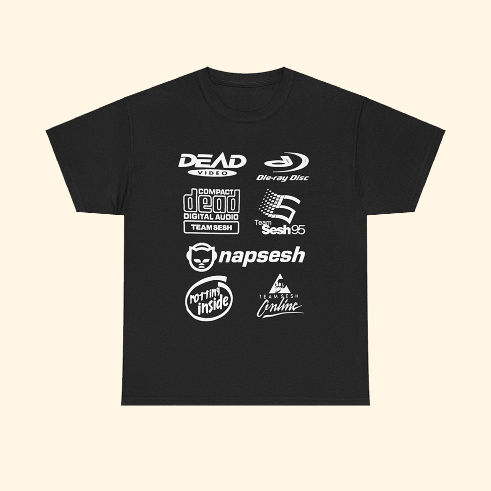 Teamsesh Bones Deadinternet T-Shirt Team Sesh Merch Best Fathers Day Birthday Gifts For Dad
