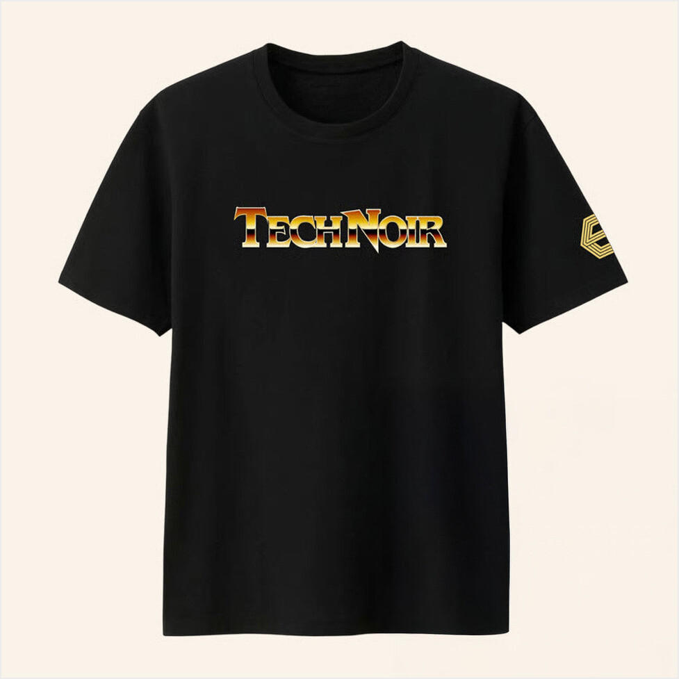 Tech Noir T-Shirt Gunship Official Merch Present For Husband Birthday Gifts For Best Friend