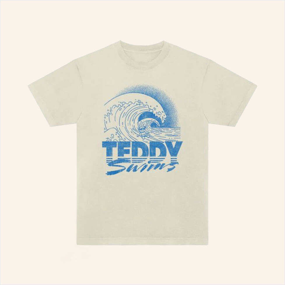Teddy Swims Wave T-Shirt Teddy Swims Merch Birthday Gifts For BFF Christmas Presents