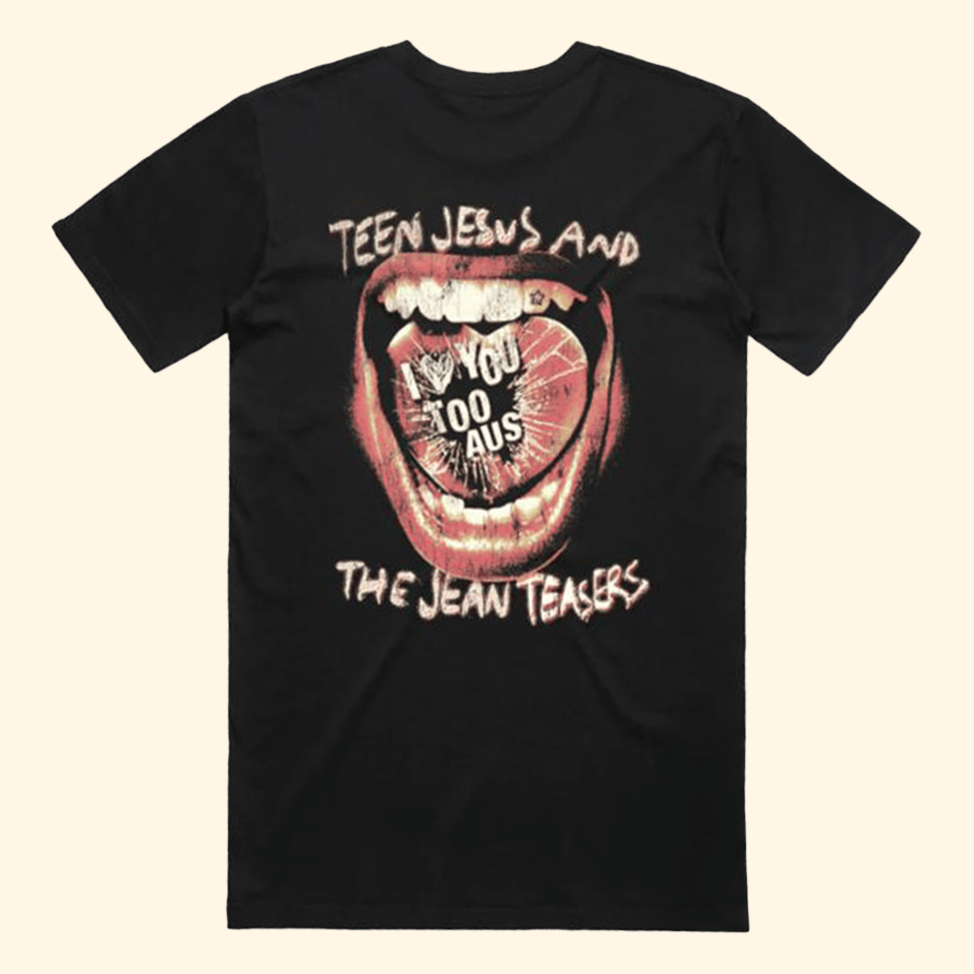 Teen Jesus And The Jean Teasers Tjjt Shout T-Shirt 24hundred Merch Good Fathers Day Presents