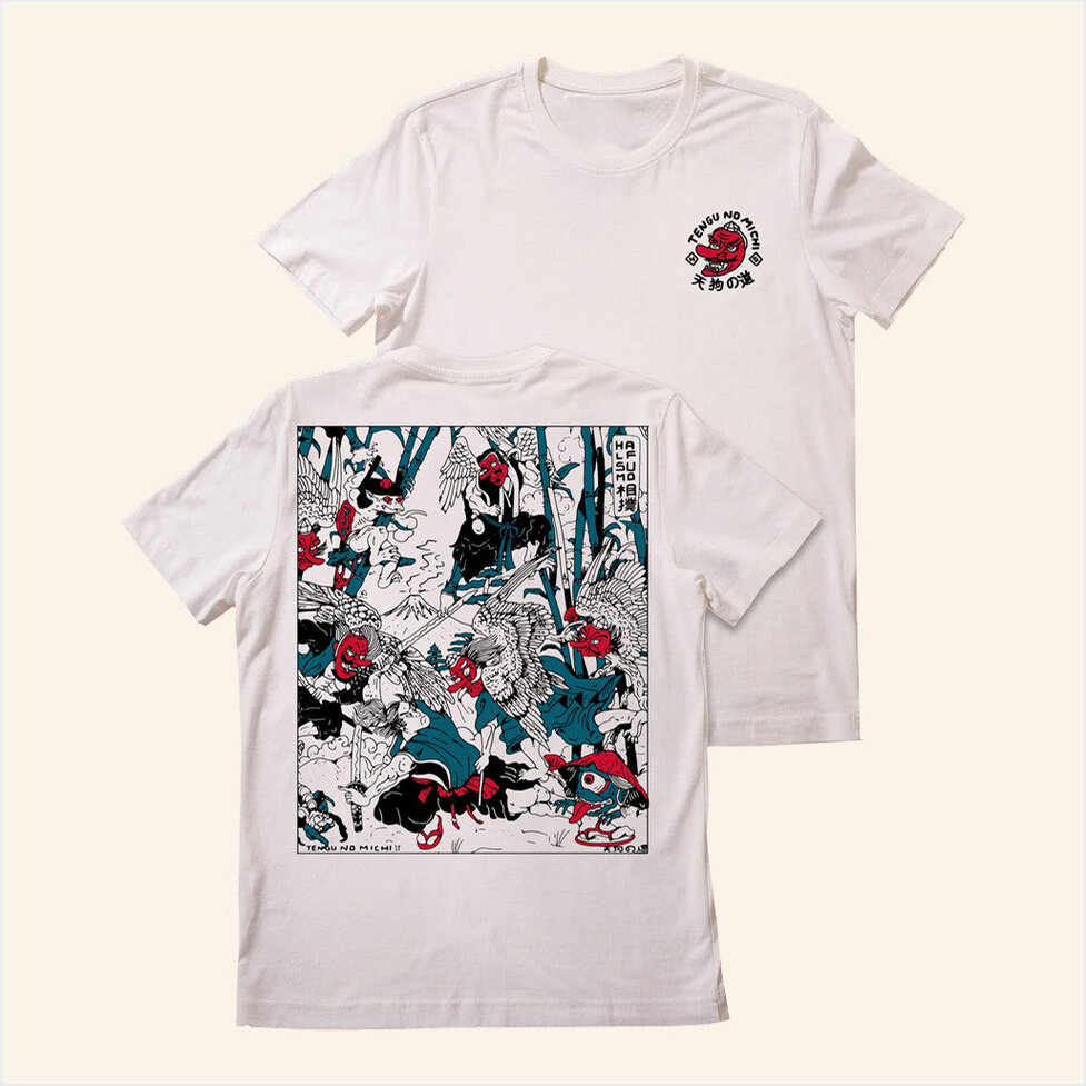 Tengu T-Shirt Halfsumo Merch Good Birthday Gifts For Him Gifts For Best Friend