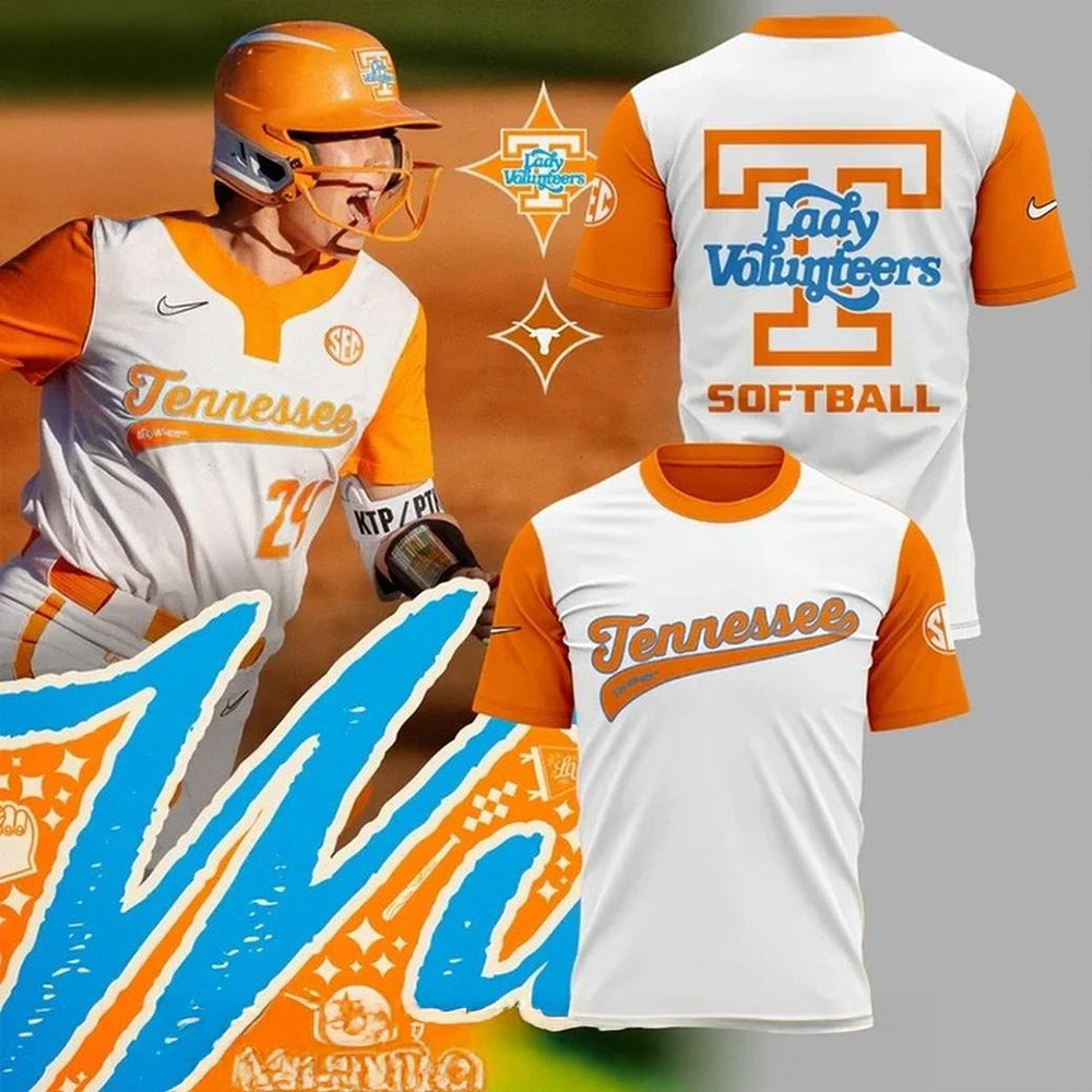 Tennessee Lady Vols 2025 NCAA Softball Womens College World Series Shirt NCAA Merch