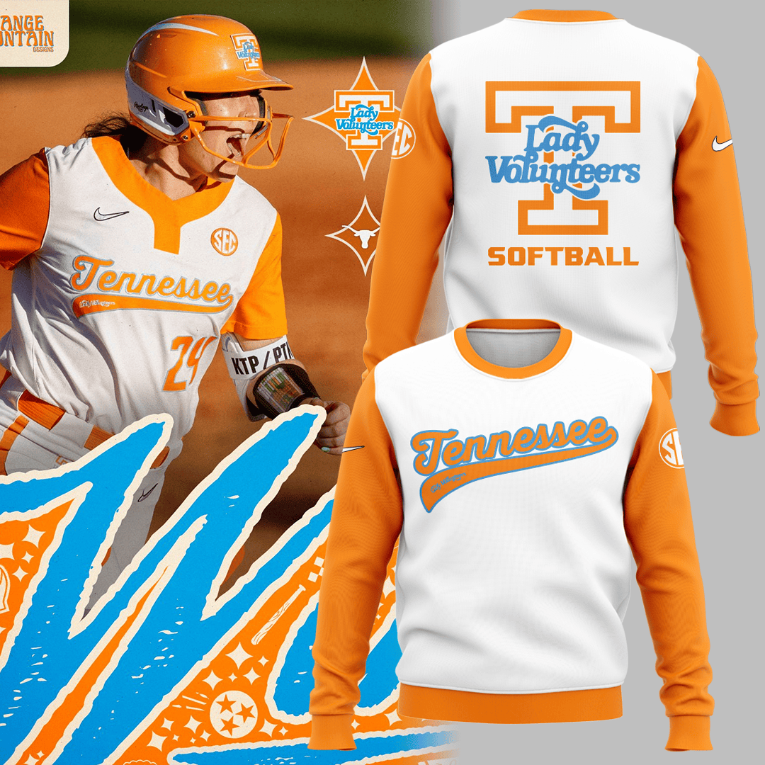Tennessee Lady Volunteers Softball  Edition 2025 Sweatshirt Cool Softball Gifts