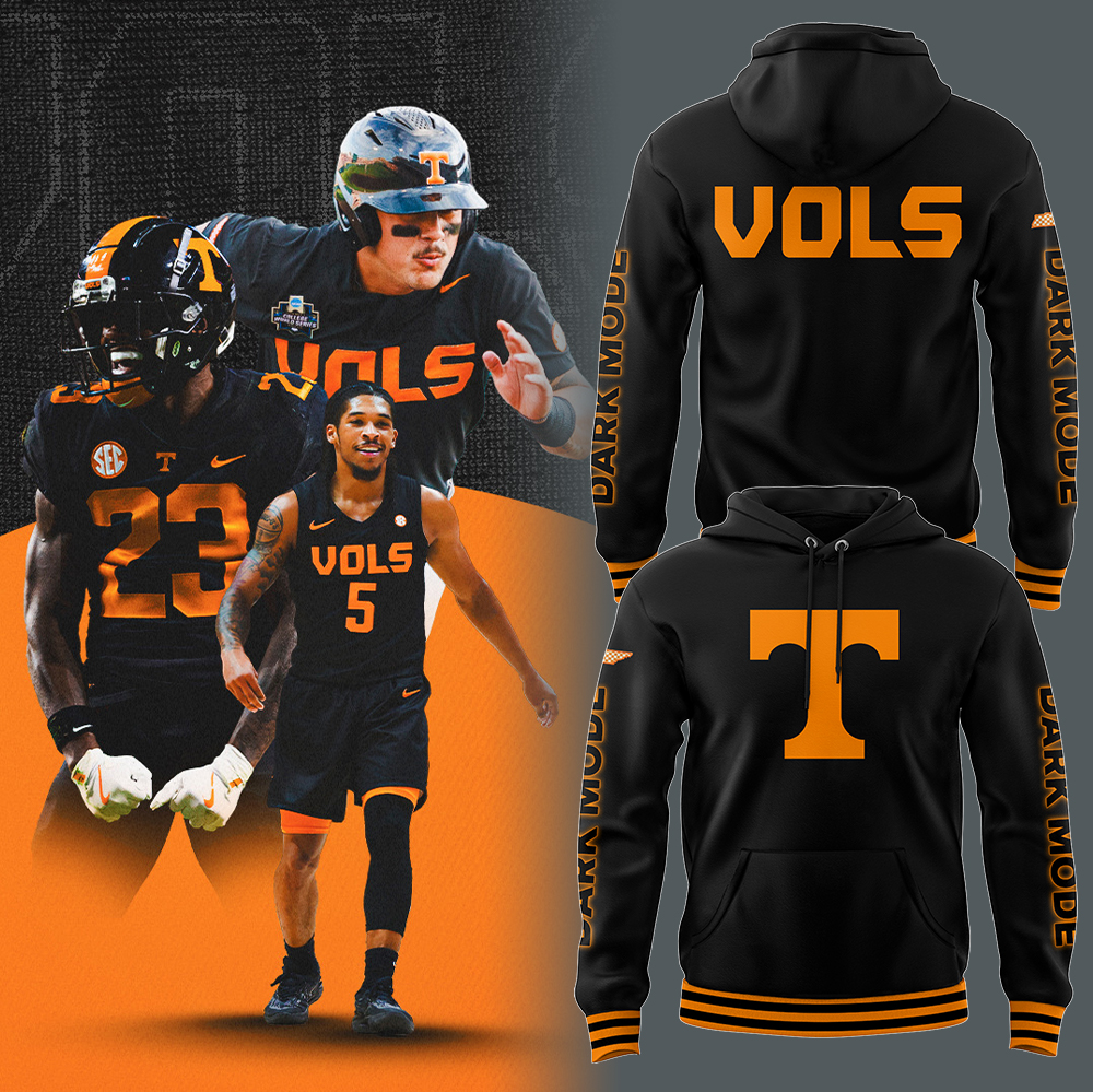Tennessee Special Dark Mode Hoodie Unique Gift For Fan