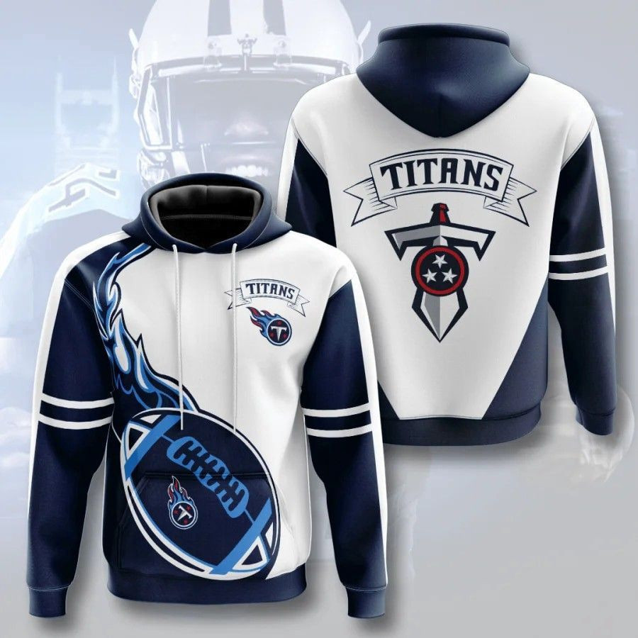Tennessee Titans Fire Ball Hoodie  Zip Hoodie Version 496