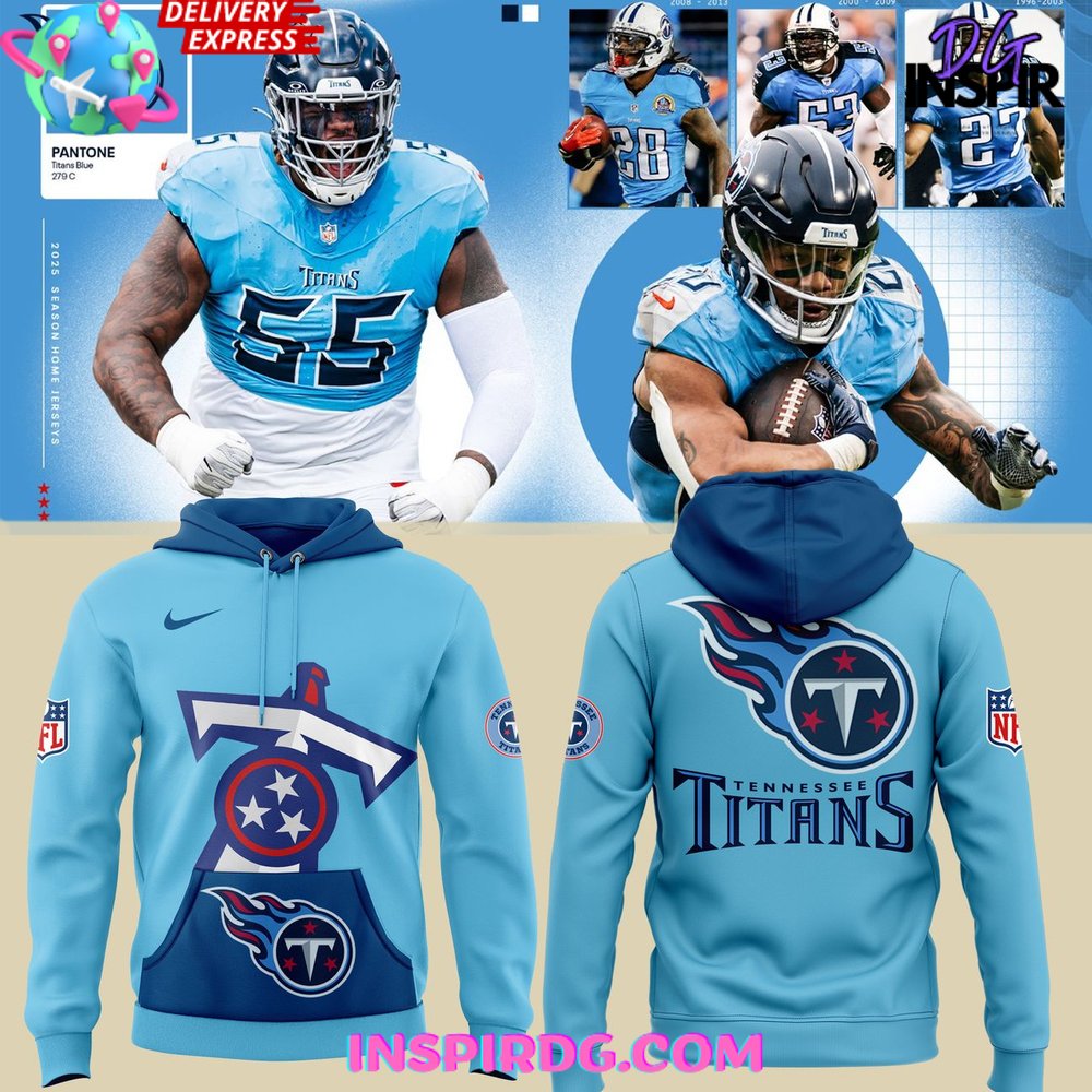Tennessee Titans Season Home 2025 Hoodie