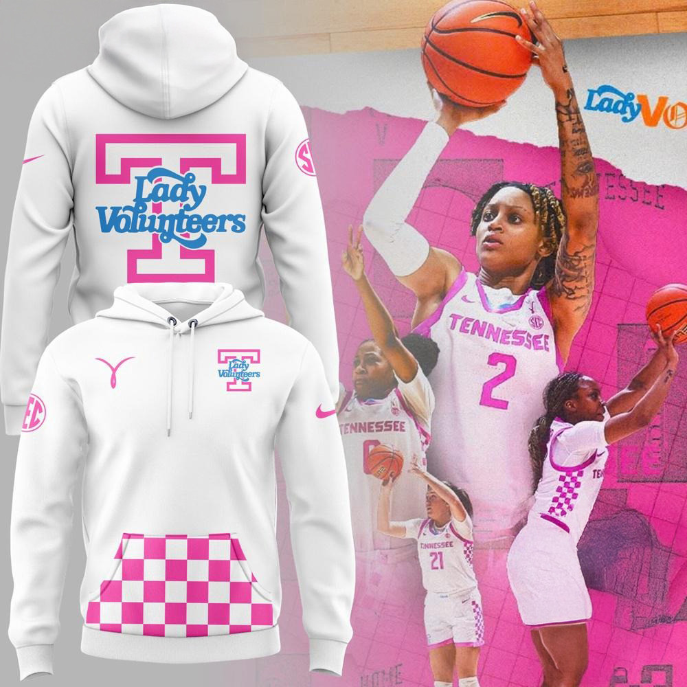 Tennessee Volunteers  Edition Lady Vols Basketball Fight Cancer Hoodie Fans Gifts