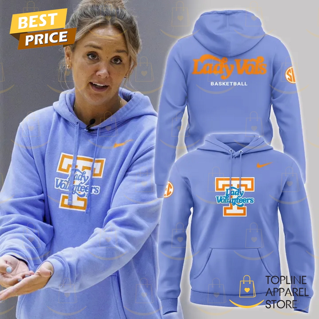 Tennessee Volunteers Lady Vols Basketball 2025 Design Hoodie