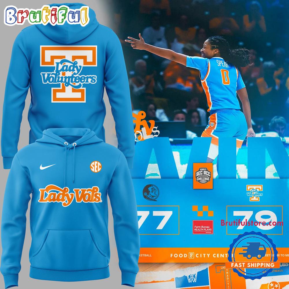 Tennessee Volunteers Lady Vols Womens Basketball 2024 Limited New Hoodie