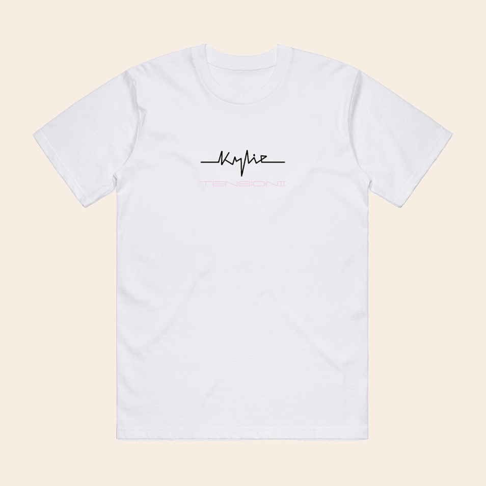 Tension II Logo Kylie Minogue T-Shirt Kylie Minogue Merch Birthday Gifts For Music Fans