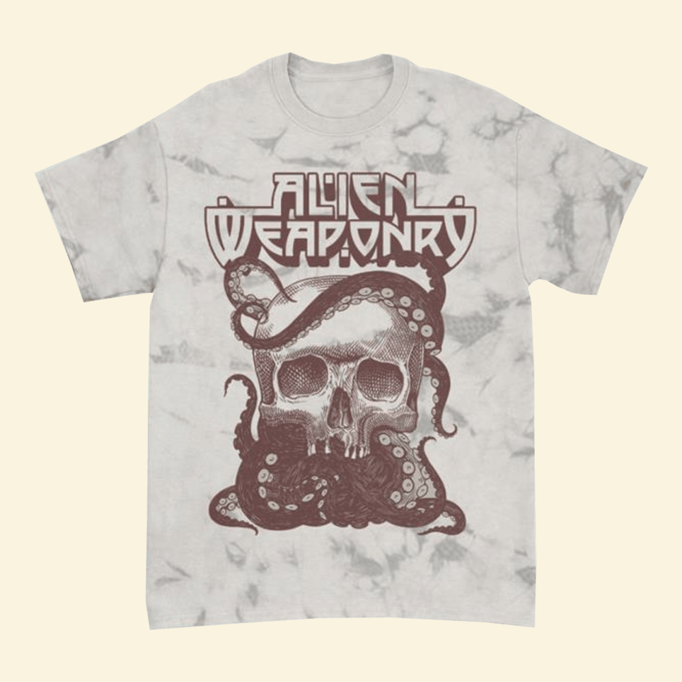 Tentaskull Tie Dye T-Shirt Alien Weaponry Merch Birthday Gifts For Best Friend