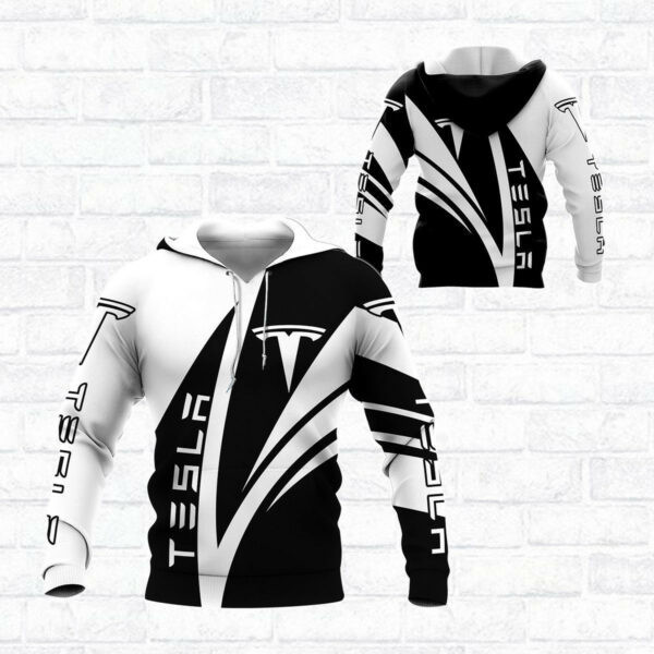 Tesla Motors Shirt Fan Gift 717 Version Unisex 3d Hoodie Zip Hoodie 2062