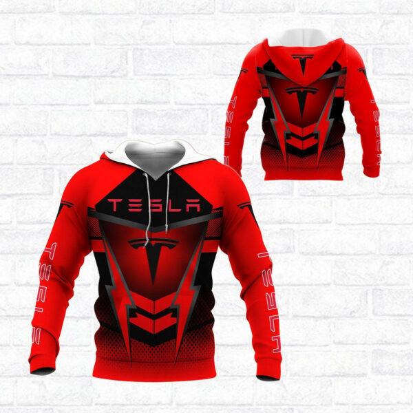 Tesla Motors Shirt Fan Gift 722 Version Unisex 3d Hoodie Zip Hoodie 2391