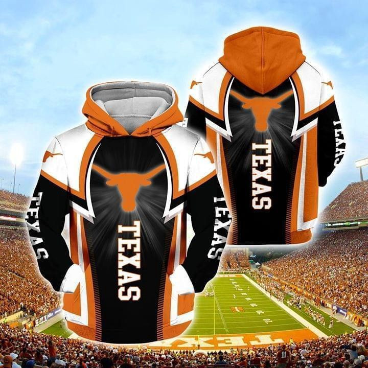 Texas Longhorns Fan Hoodie  Zip Hoodie