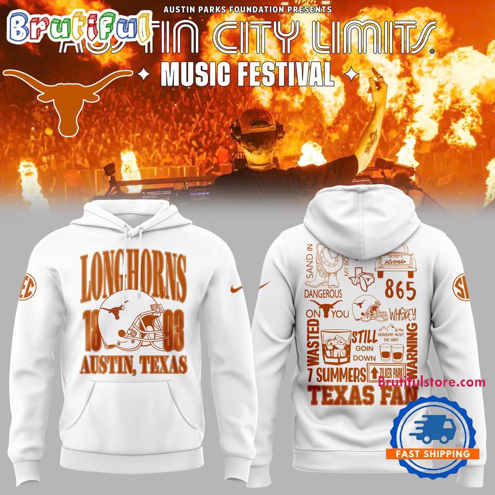 Texas Longhorns Football x Austin City Festival Limited New Hoodie