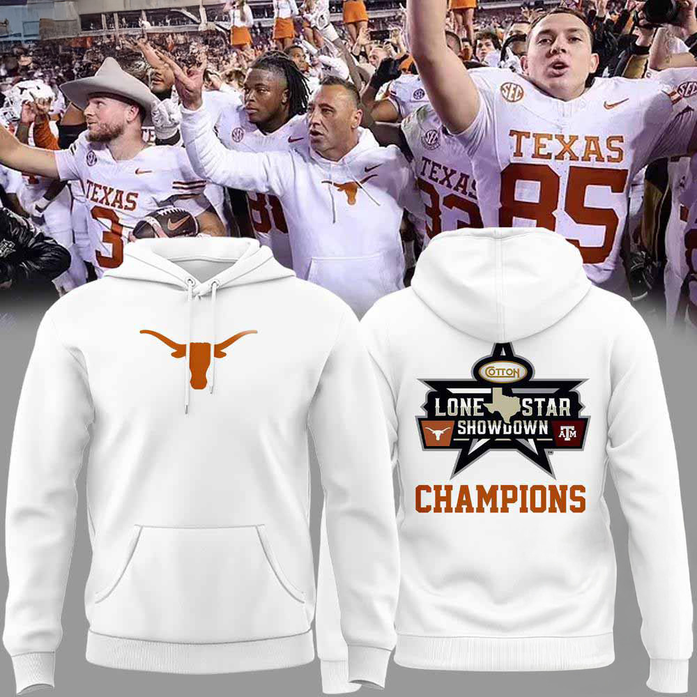 Texas Longhorns Lone Star 2024 Hoodie Best Gift For Football Lovers