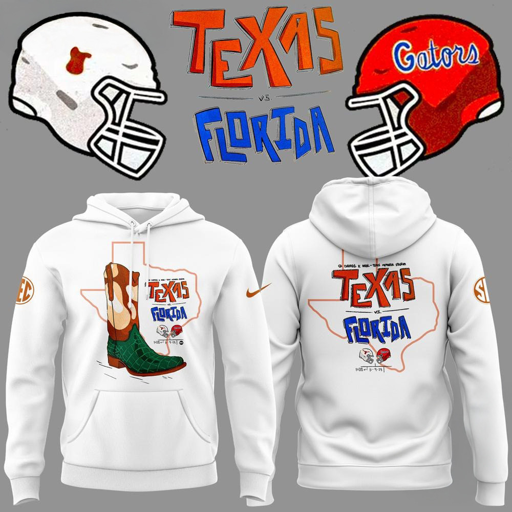 Texas Longhorns x Florida Gators 2024  Edition Hoodie Football Gifts For Men