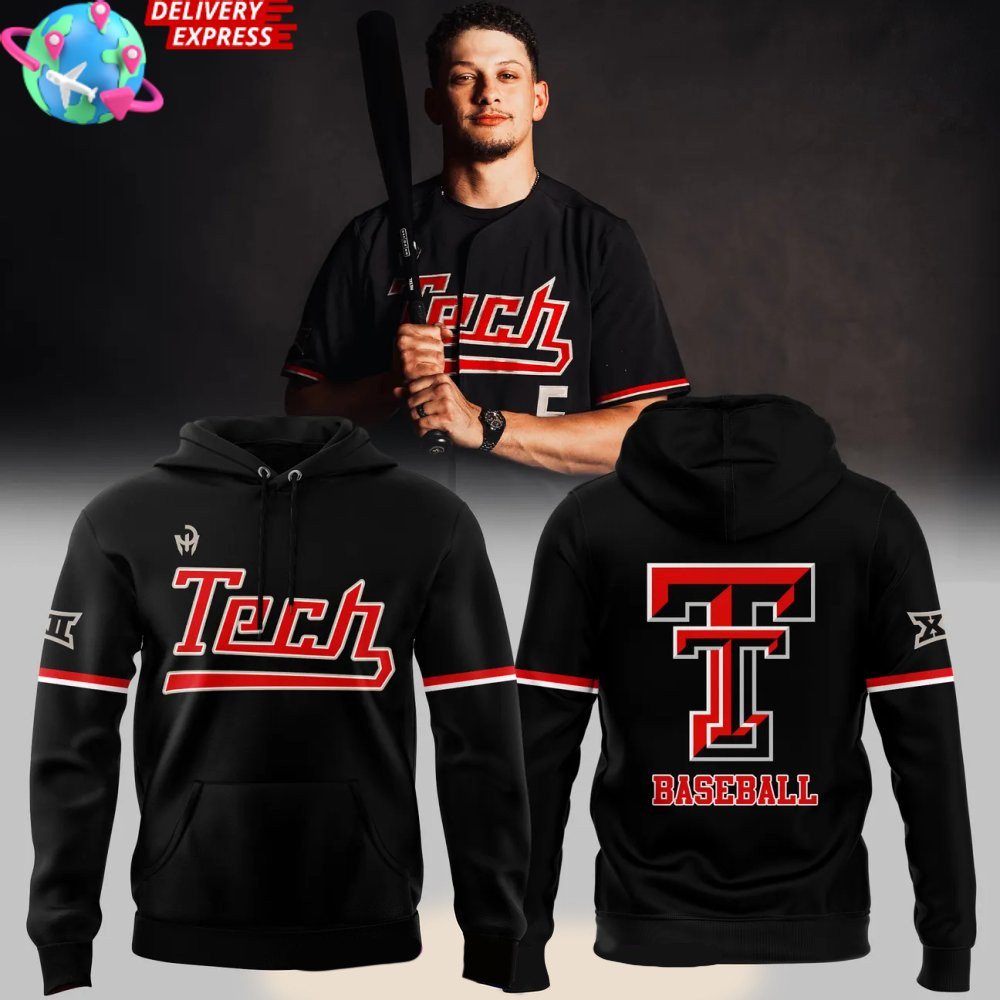 Texas Tech Baseball Patrick Mahomes 2025 Hoodie First Fathers Day Gift