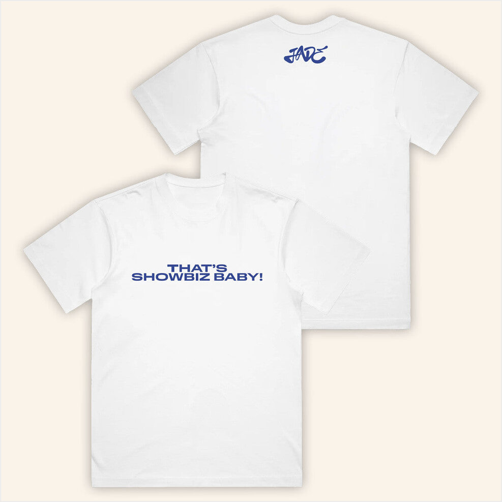 That Jade Official Merch s Showbiz Baby White Shirt Gifts For Boyfriend BFF Gifts Ideas