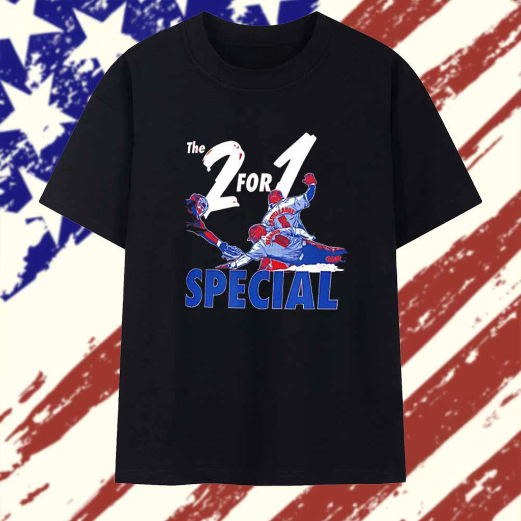 The 2 For 1 Special Realmuto And Castellanos Philadelphia Phillies T-Shirt Fan Merch