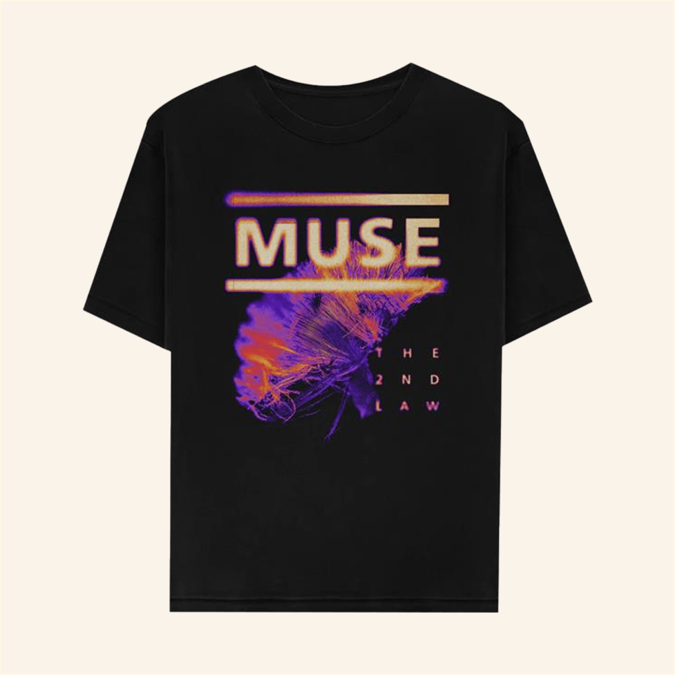 The 2Nd Law T-Shirt Muse Merch Best Birthday Gifts For Husband Best Friend Gifts