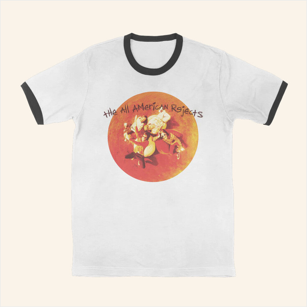 The All American Rejects Ringer T-Shirt All American Rejects Merch Birthday Gifts For Besties