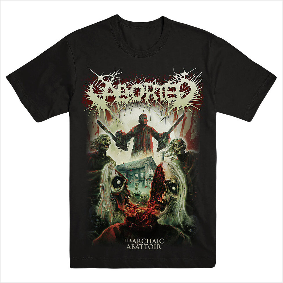 The Archaic Abattoir Shirt Aborted Merch Aborted Shirt Dad Birthday Gifts For FatherS Day 2025