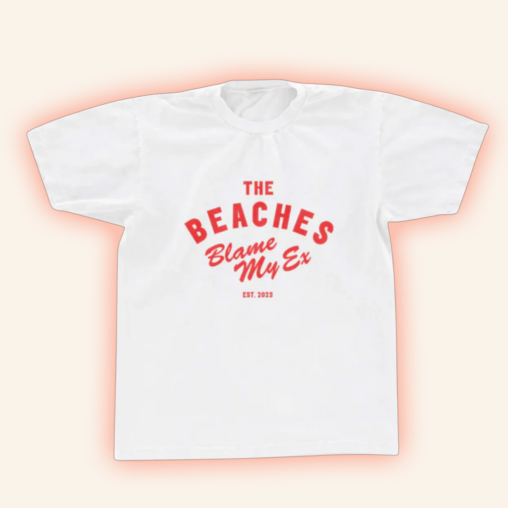 The Beaches Merch Blame My Ex Shirt Gift Ideas For Dudes