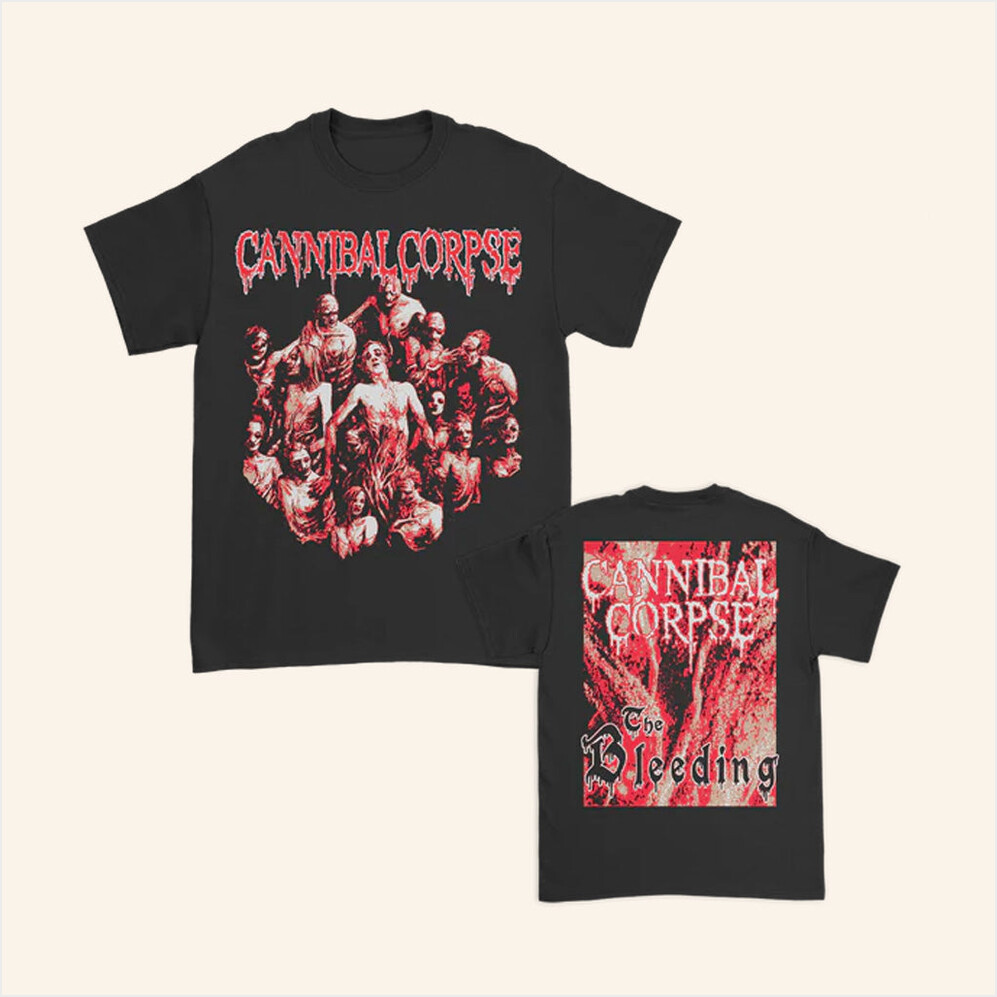 The Bleeding T-Shirt Cannibal Corpse Merch Best Birthday Gifts For Husband Gifts For Best Friend