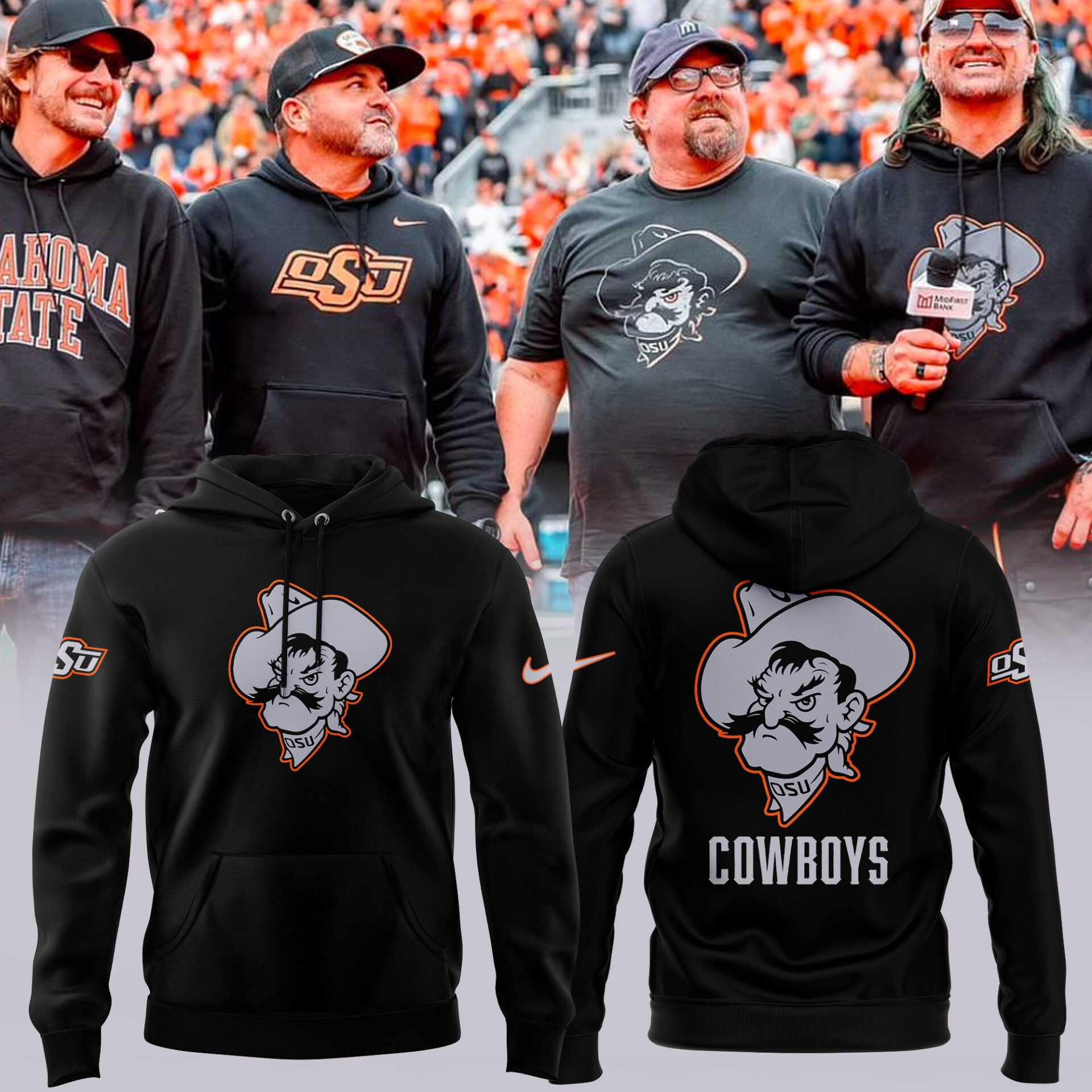 The Boys From Oklahoma Cowboys Hoodie 2025 OSU Oklahoma State Cowboys Fan Merch Gifts