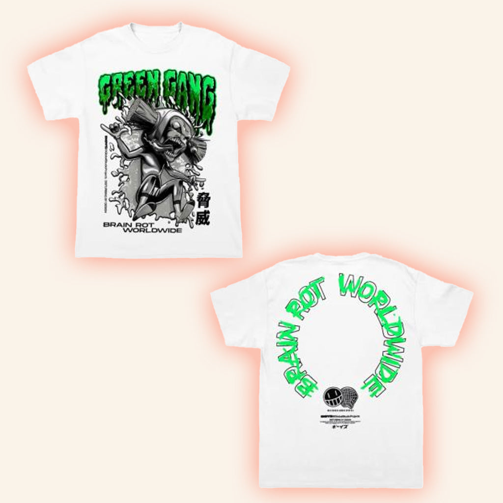 The Boys Merch Green Gang Brush Head Shirt Gift Ideas For Friends