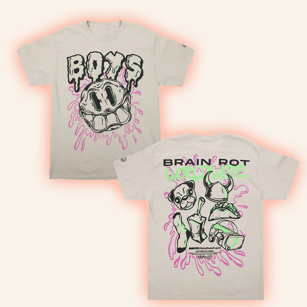 The Boys Merch Monster Smiley Icons T-Shirt Gifts For Daughter